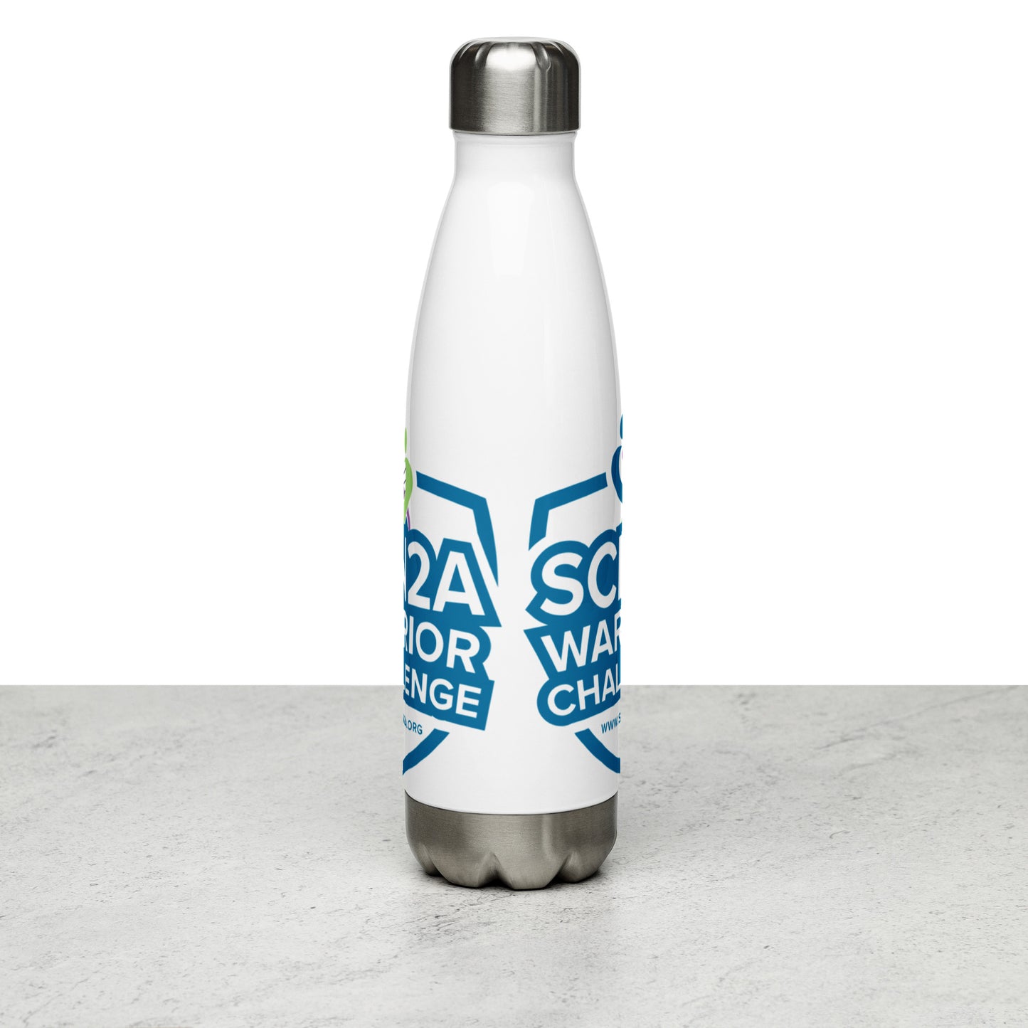 Warrior Challenge Stainless Steel Water Bottle