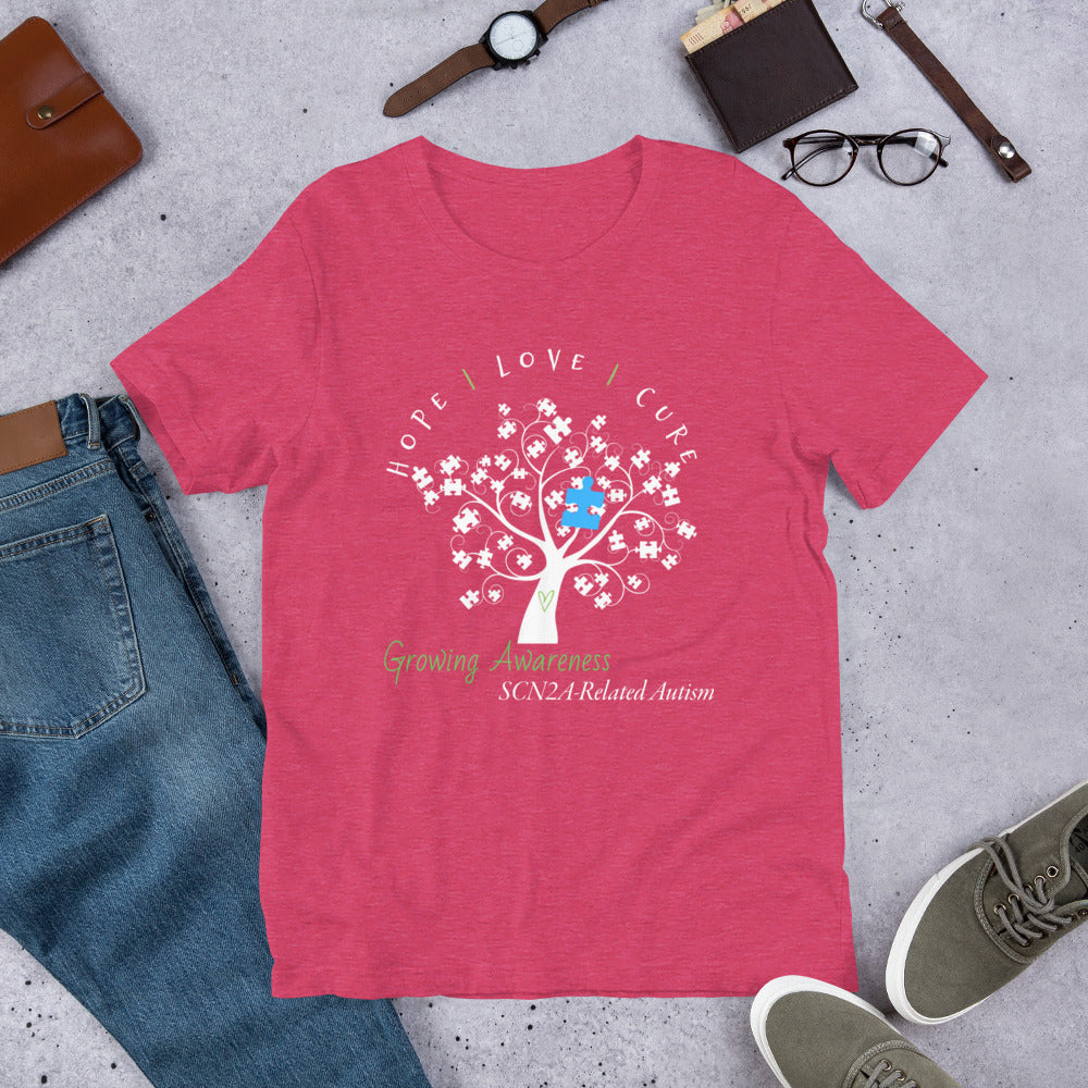 Autism Tree Unisex t-shirt