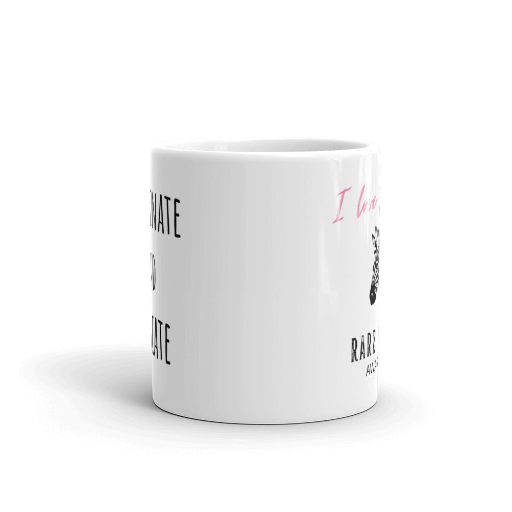 Caffeinate and Advocate mug