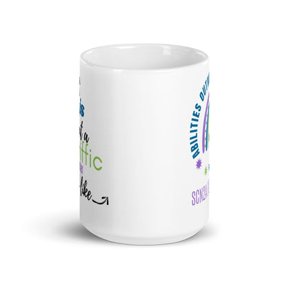White glossy mug "Teacher"